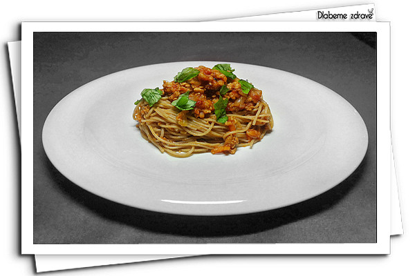 Boloňské” špagety se sójou (DlabemeZdrave)