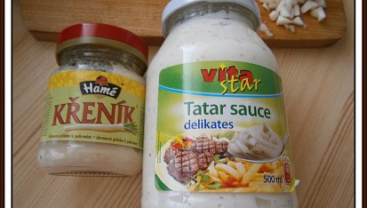 Bramborsalát zase jinak, část použitých surovin