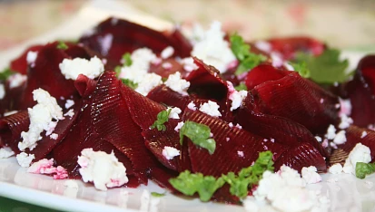 Carpaccio z červené řepy