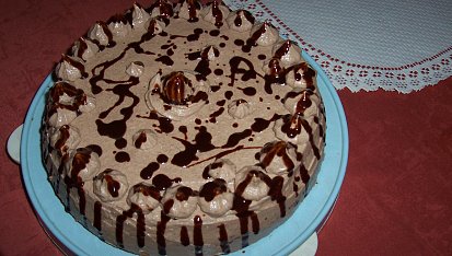 Černá buchta ze Lhotky (i dort), Černá buchta jako dortík