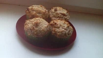 Citronové muffiny z žitné mouky - zdravější