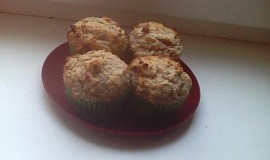 Citronové muffiny z žitné mouky - zdravější