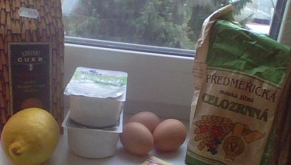 Citronové muffiny z žitné mouky - zdravější