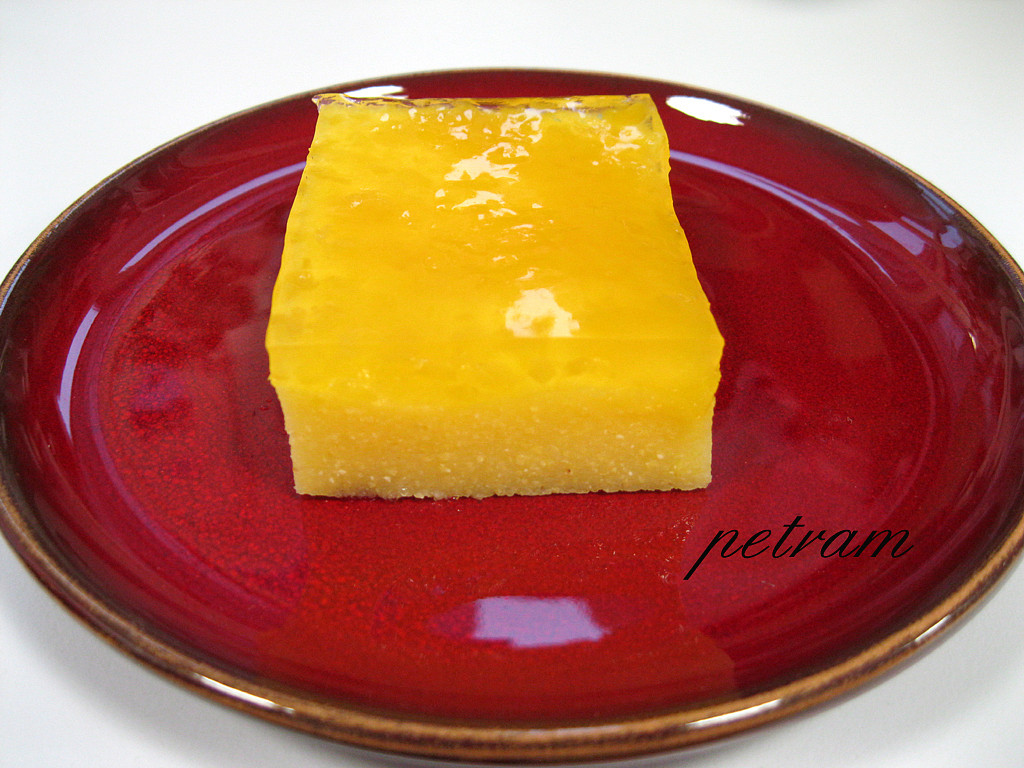 Citronový koláč z polenty (bez lepku, mléka a vajec)