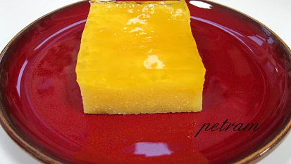 Citronový koláč z polenty (bez lepku, mléka a vajec)
