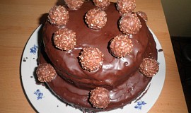 Čokoládový dort Ferrero Rocher