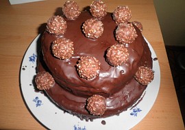 Čokoládový dort Ferrero Rocher