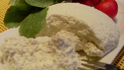Domaci smetanova ricotta
