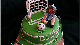 Dort s fotbalistkou
