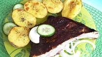 Grilovaná vepřová řebírka
