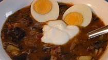 Houbovo - bramborový guláš