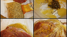 Hovězí na pomeranči a citronovém pepři v papiňáku