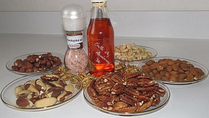 " Hříšně pálivé" pikantní ořechy s chilli olejem