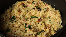 Kulatá cuketka plněná kuskusovou směsí