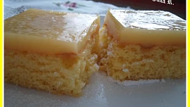 Lehké citronové kostky