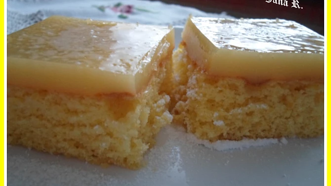 Lehké citronové kostky