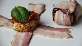 Marinované mozzarellové balíčky