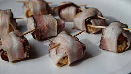 Marinované mozzarellové balíčky