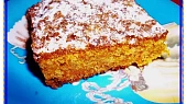 Mrkvový koláč s ořechy a skořicí - šťavnatý