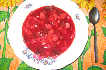 na talíři