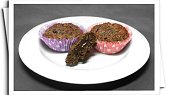 Ořechové muffinky s čokoládou