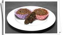 Ořechové muffinky s čokoládou