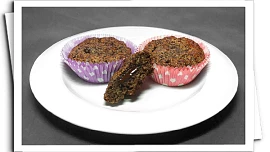 Ořechové muffinky s čokoládou