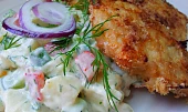 Pikantní kuřecí kousky ve smetanovo-parmezánové krustě