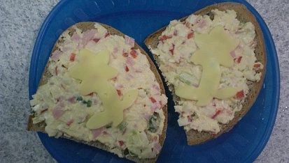 Pomazánka z Hermelínu a kapie