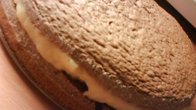 Rychlý dort (malý), S pudingem