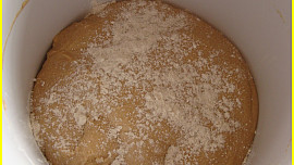 Špaldový ovocný koláč