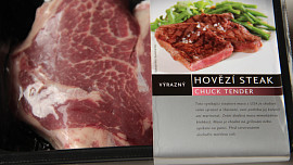 Steak s rozinkovou omáčkou