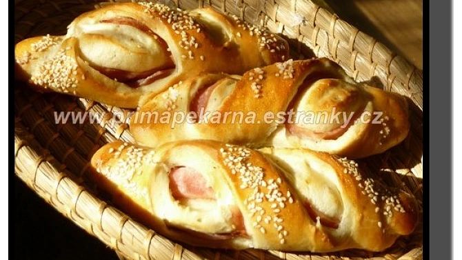 Šunkové rohlíky