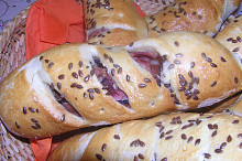 Šunkové rohlíky