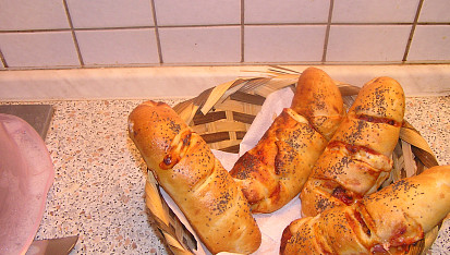 Šunkové rohlíky, Šunkové rohlíky
