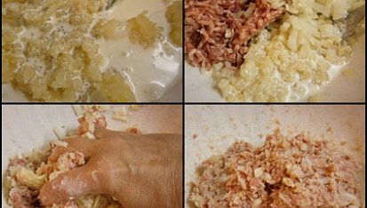 Tvarůžkovo-smetanové"vepřenky", postup