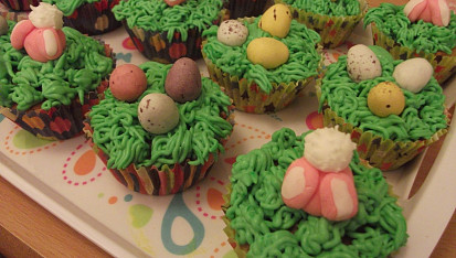 Velikonoční cupcakes