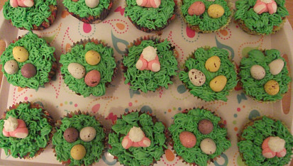 Velikonoční cupcakes