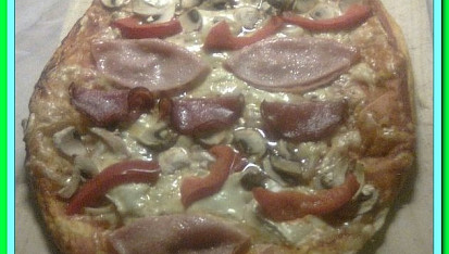 Velikonoční pizza vejce