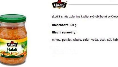 Vepřová játra na halali, směs Halali - zdroj www.Hame.cz