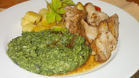 Vepřové ocásky na medu, zázvoru a na černém pivě