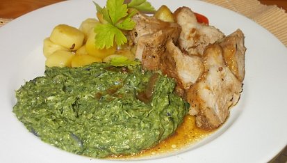 Vepřové ocásky na medu, zázvoru a na černém pivě