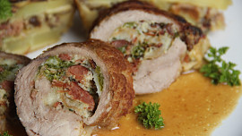 Vepřové s jarní nádivkou