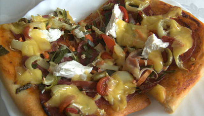 Vynikající pizza