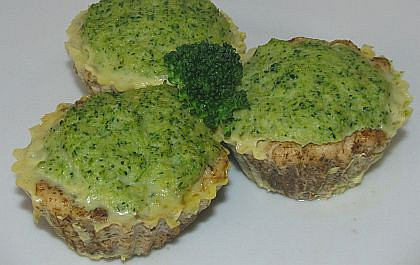 Zábavná dieta Krůtí košíčky s brokolicovou nádivkou