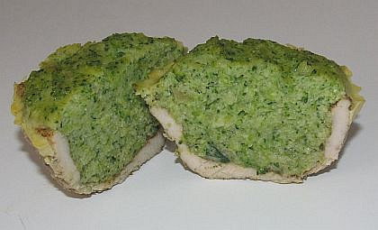 "Zábavná dieta" Krůtí košíčky s brokolicovou nádivkou