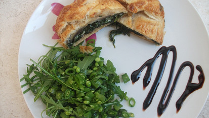 Žampiony " Wellington"