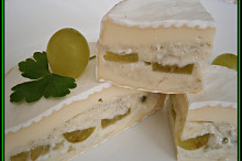 Camembert plněný nivou a hroznovým vínem