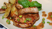 Chilli panenka s meruňkovo-zázvorovou glazurou