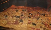 Domácí pizza z žitného kvásku